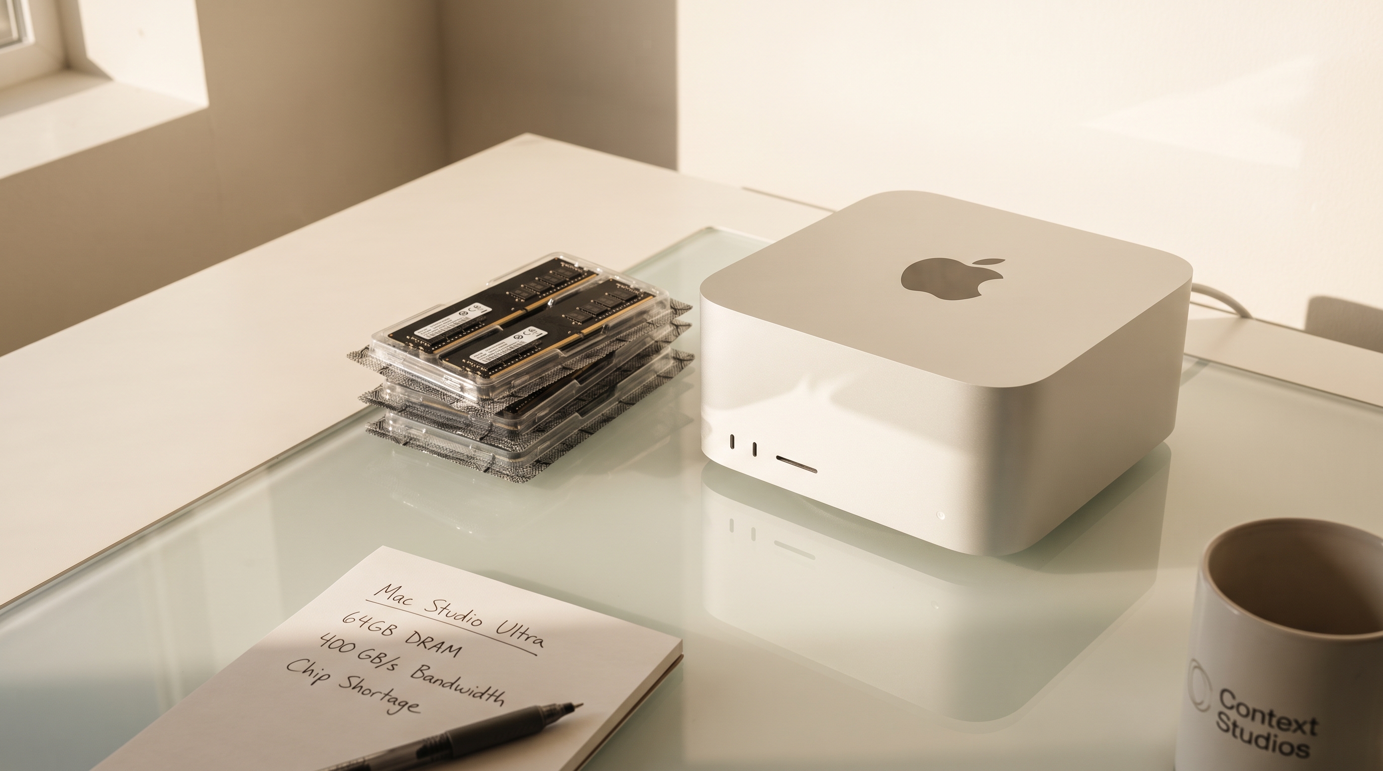 Mac Studio M5 Ultra — on-prem local AI, no data center needed